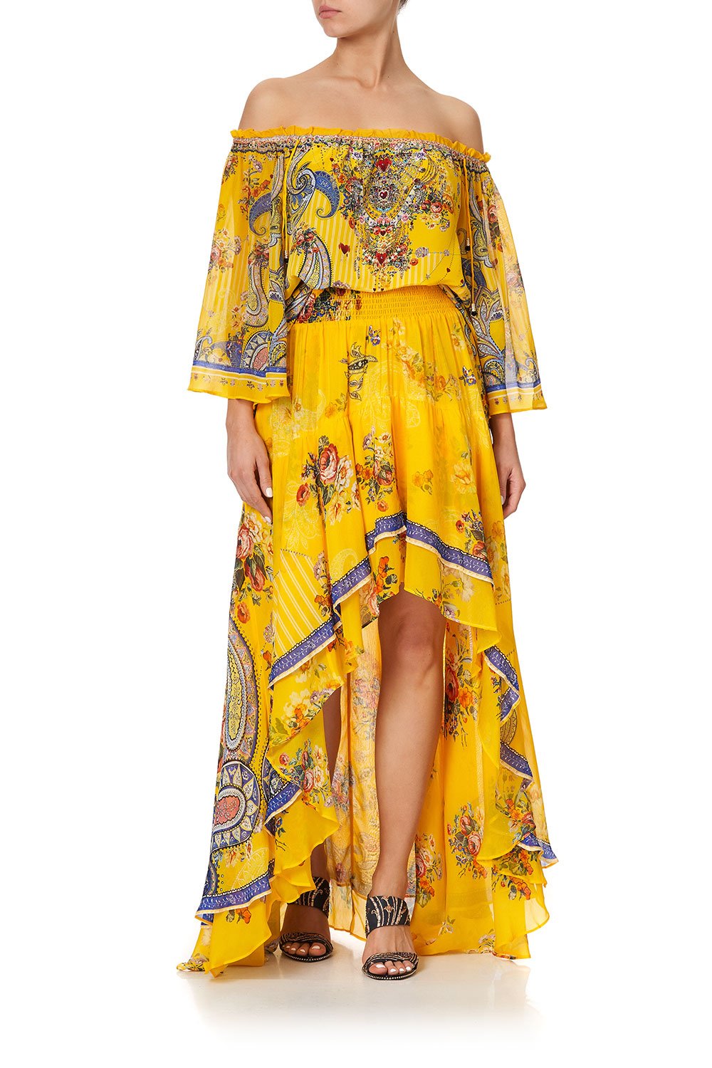 OFF SHOULDER FLARE BLOUSE OWN MUSE