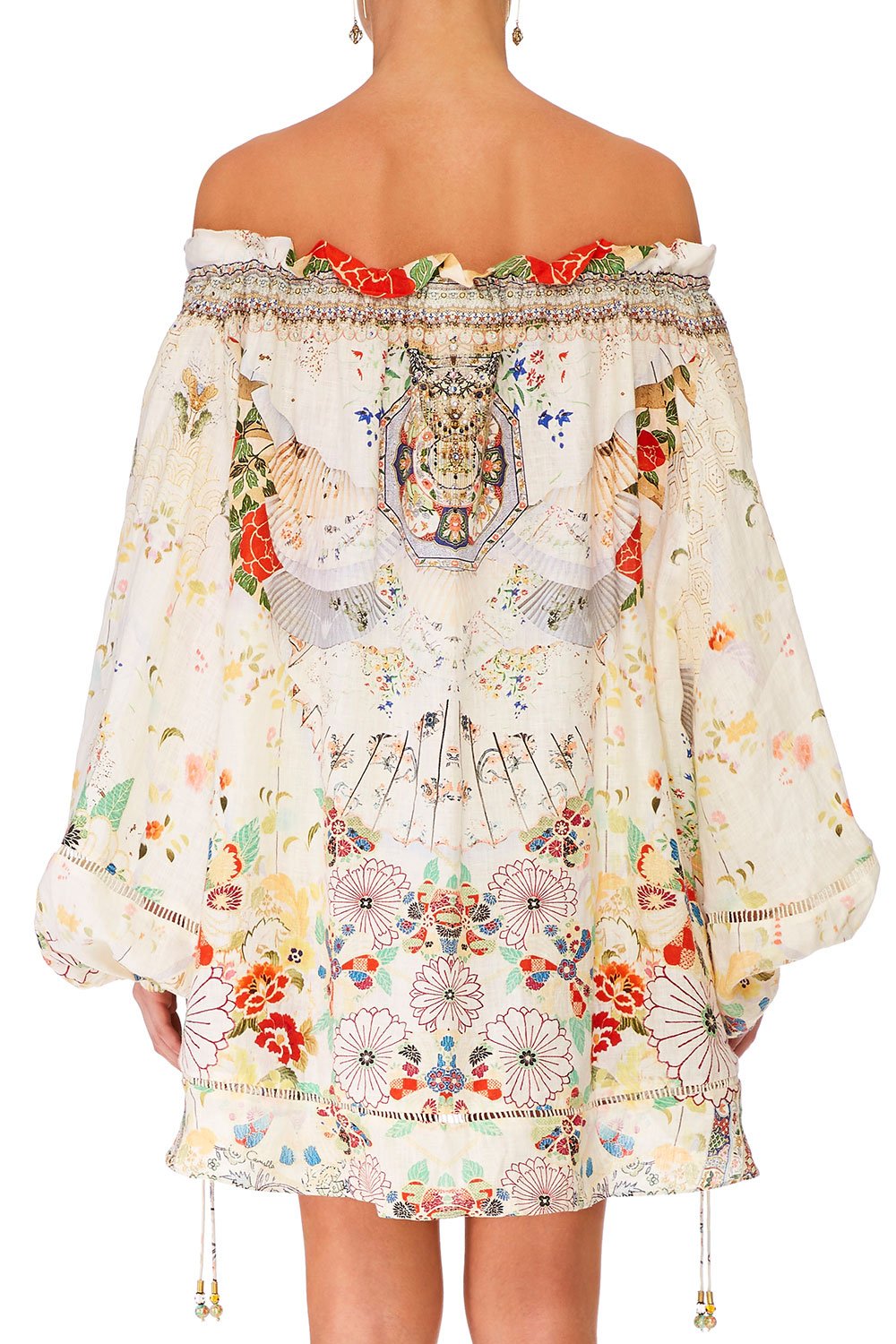 CAMILLA TIME AFTER TIME OFF THE SHOULDER BLOUSE