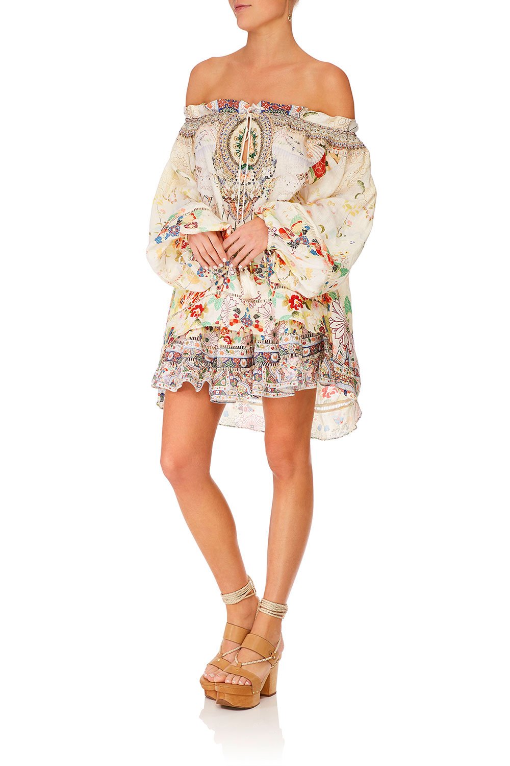 CAMILLA TIME AFTER TIME OFF THE SHOULDER BLOUSE