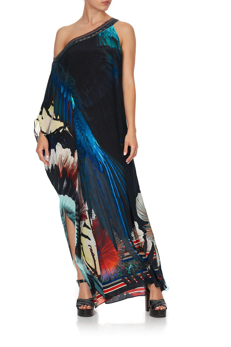 BUTTON SHOULDER KAFTAN OTTOMAN VIPER