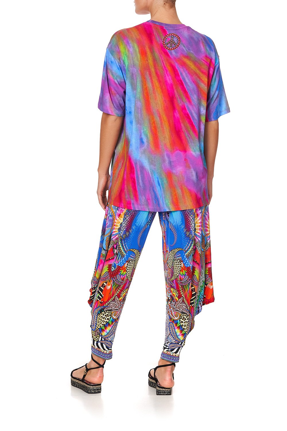 OVERSIZE BAND TEE PSYCHEDELICA