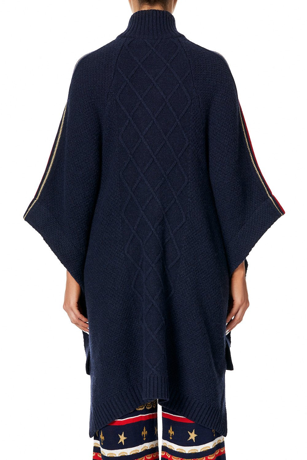 CAMILLA OVERSIZED CABLE KNIT COSTUME PARTY