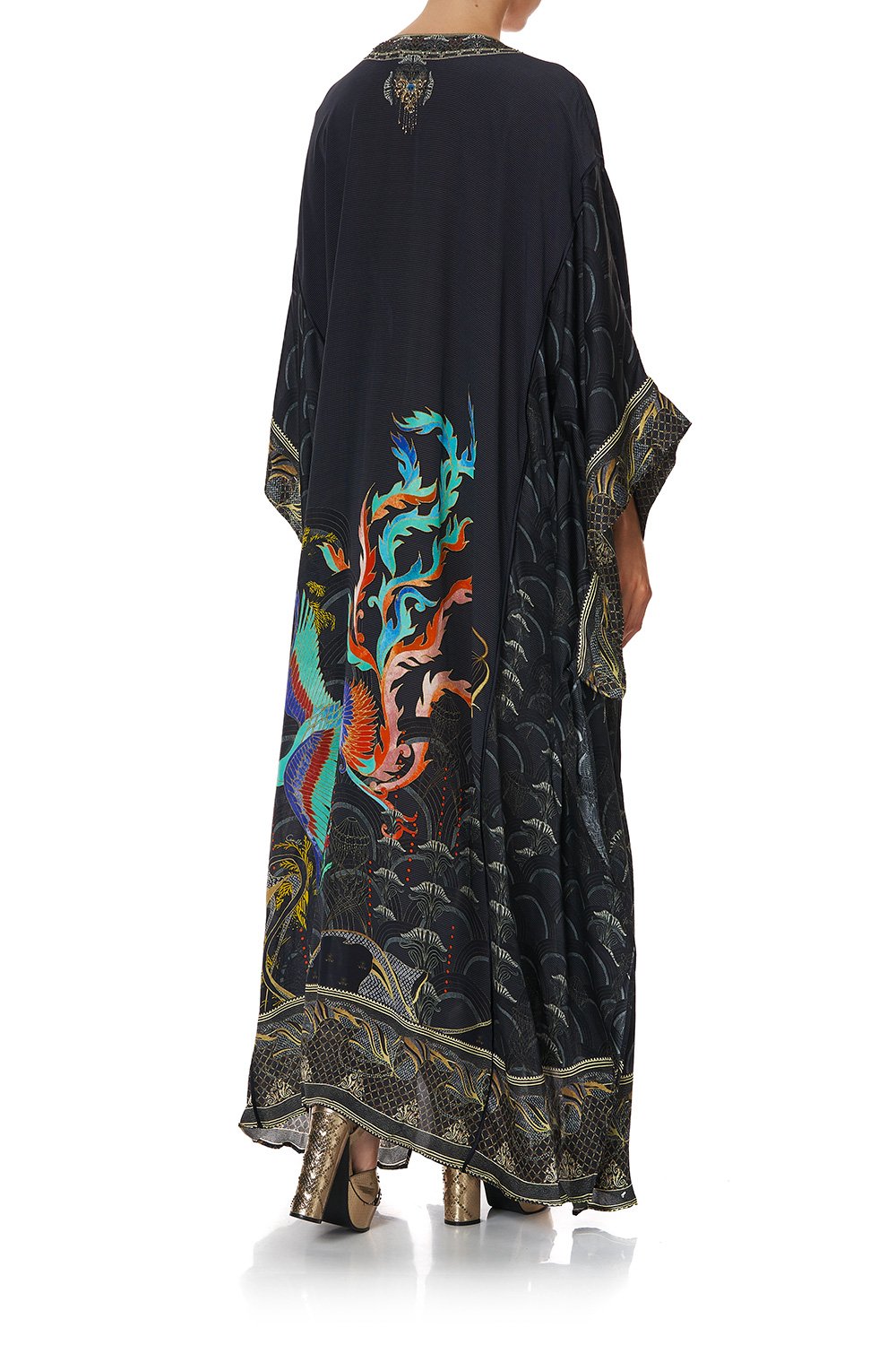 PANELLED SLEEVE KAFTAN WISE WINGS