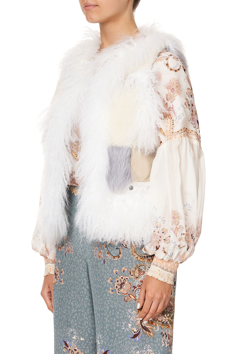 PATCHWORK GILET - FLOW LE PALAIS DU ZAHIR