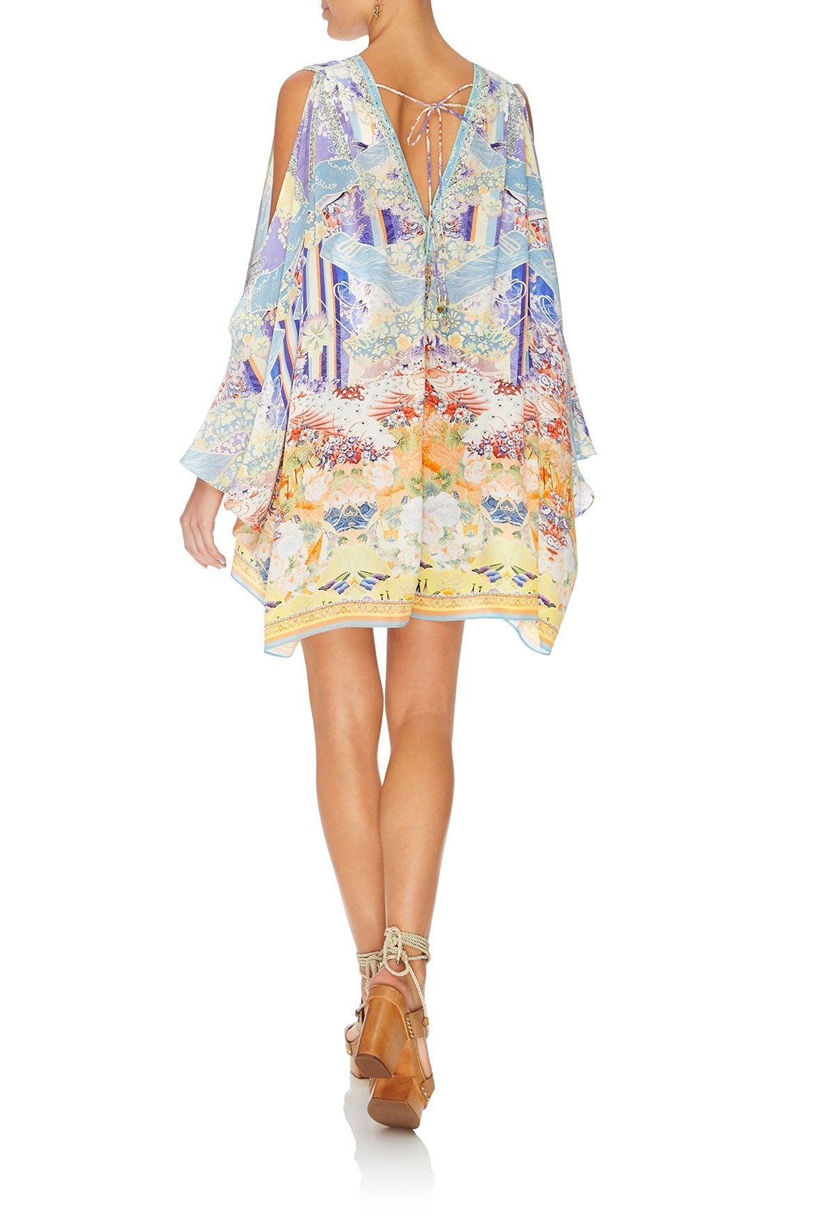 PLAYSUIT WITH SLEEVE SPLIT GIRL IN THE KIMONO