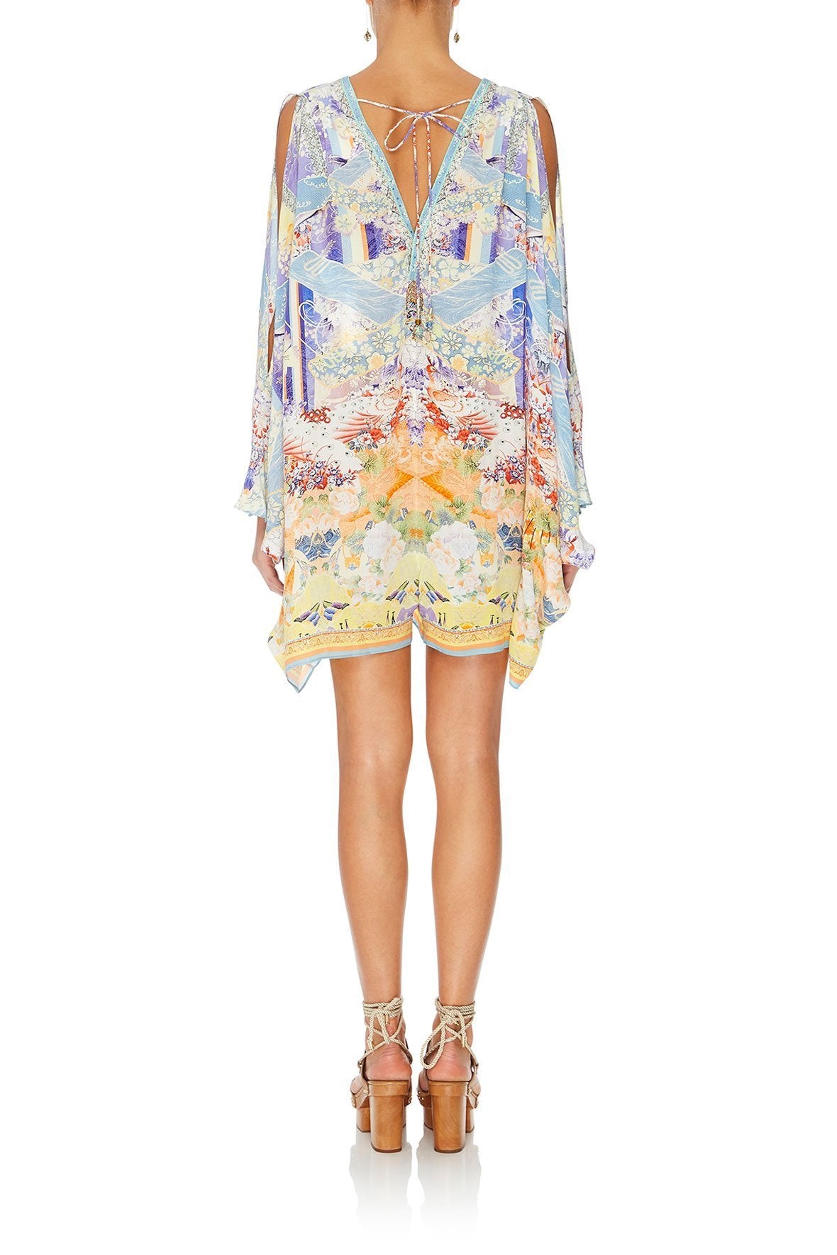 PLAYSUIT WITH SLEEVE SPLIT GIRL IN THE KIMONO