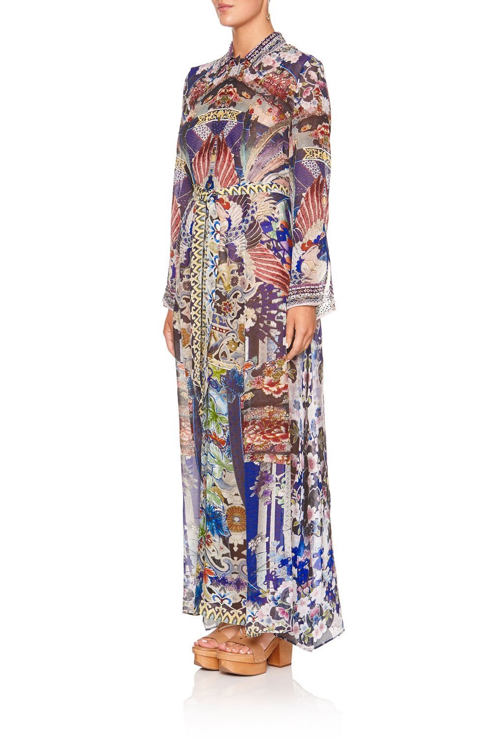 PRINTED TRENCH DARLING'S DESTINY