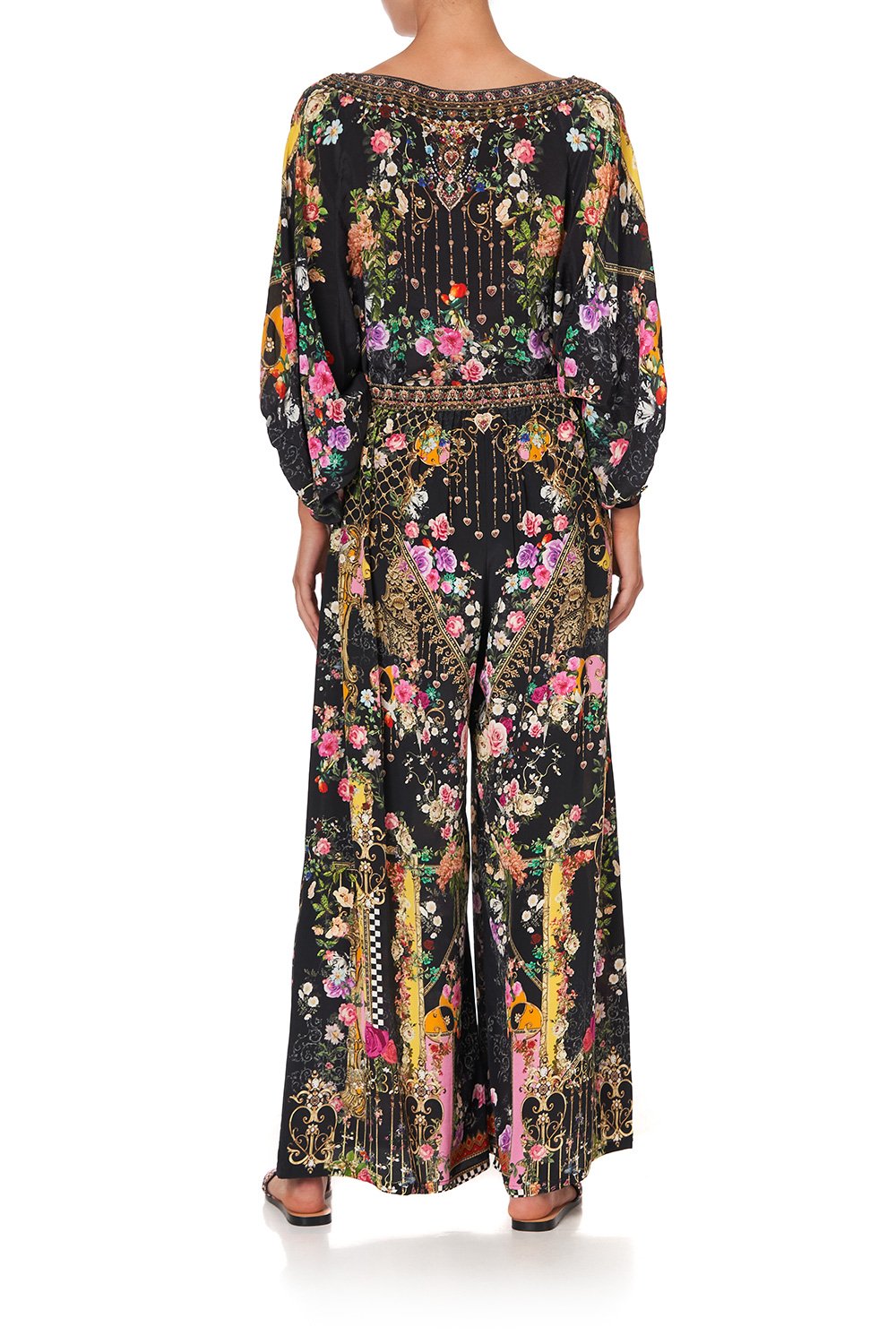 RAGLAN SLEEVE BLOUSE WITH CUFF MONTAGUES CAPULET