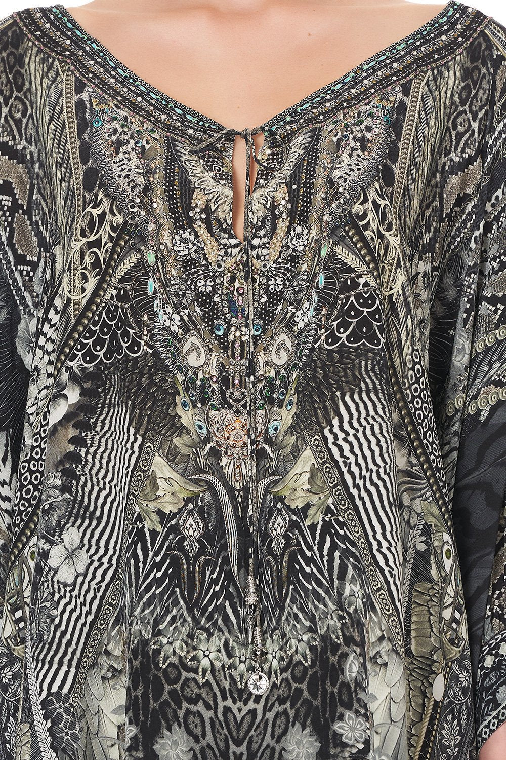 RAGLAN SLEEVE BLOUSE WITH CUFF ONE TRIBE