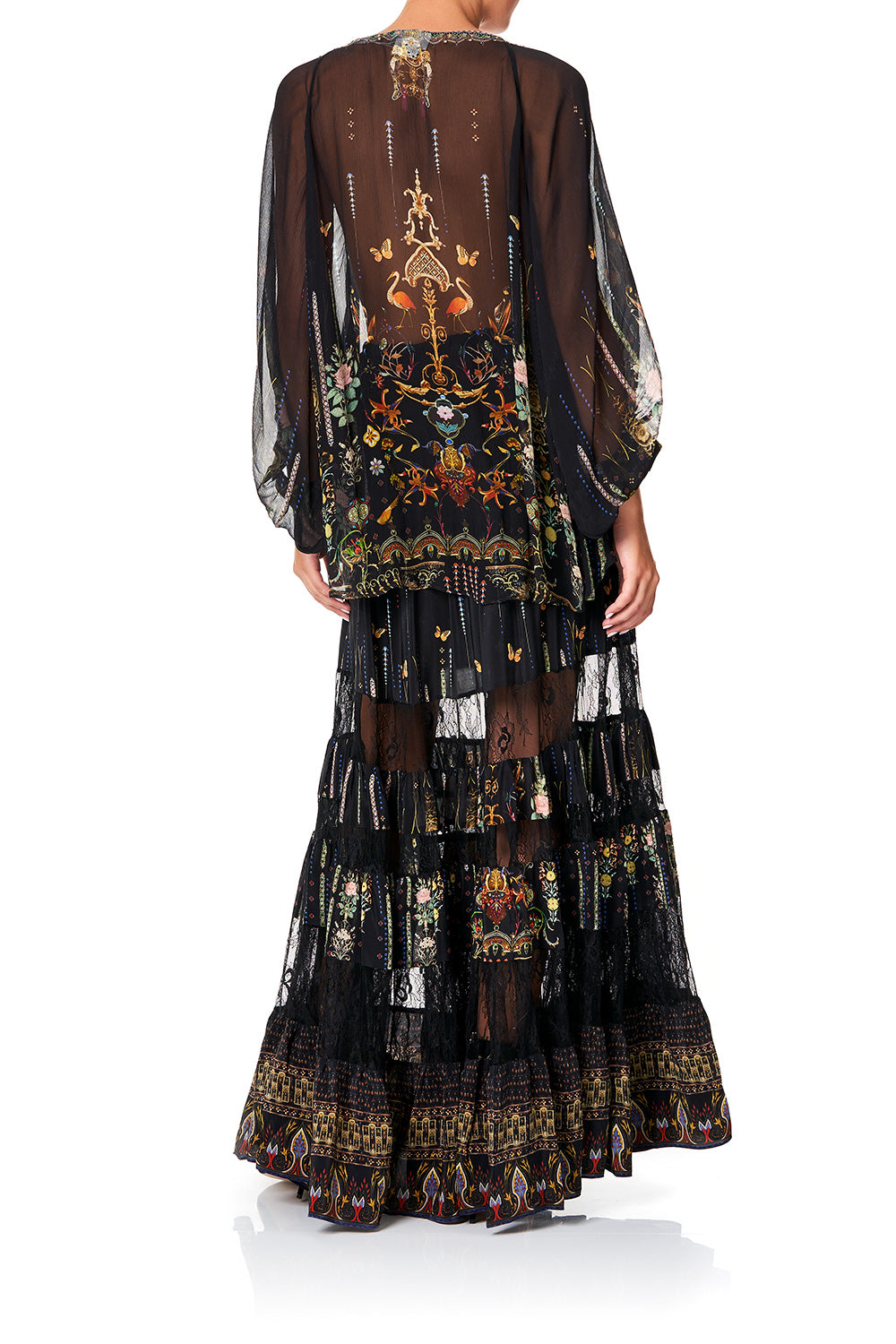 CAMILLA RAGLAN SLEEVE BLOUSE WITH CUFF REBELLE REBELLE