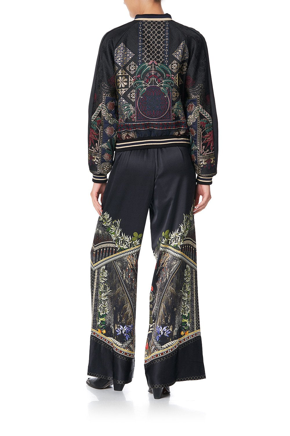 RAGLAN SLEEVE BOMBER JACKET BOTANICAL CHRONICLES