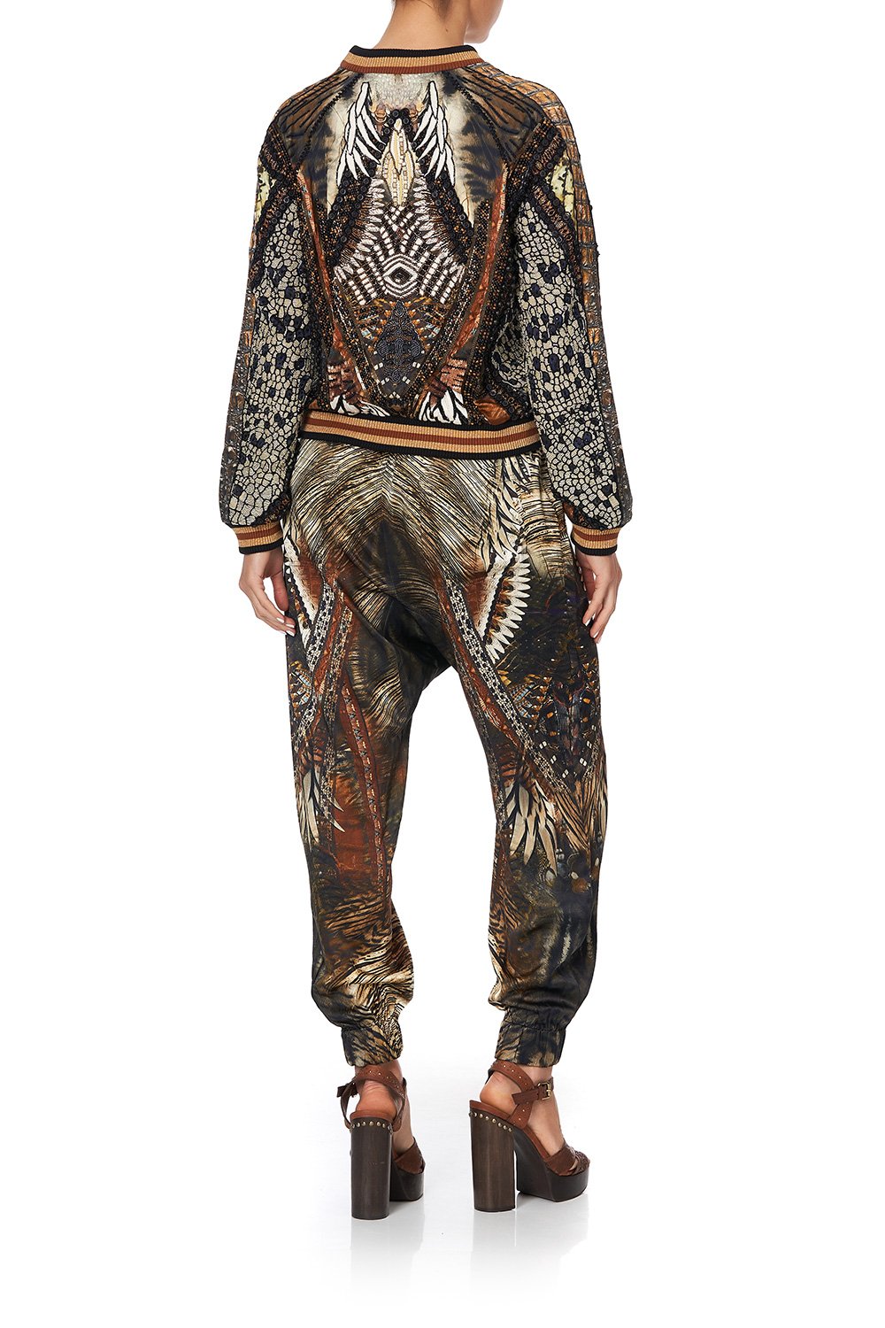 RAGLAN SLEEVE BOMBER JACKET KAKADU CALLING