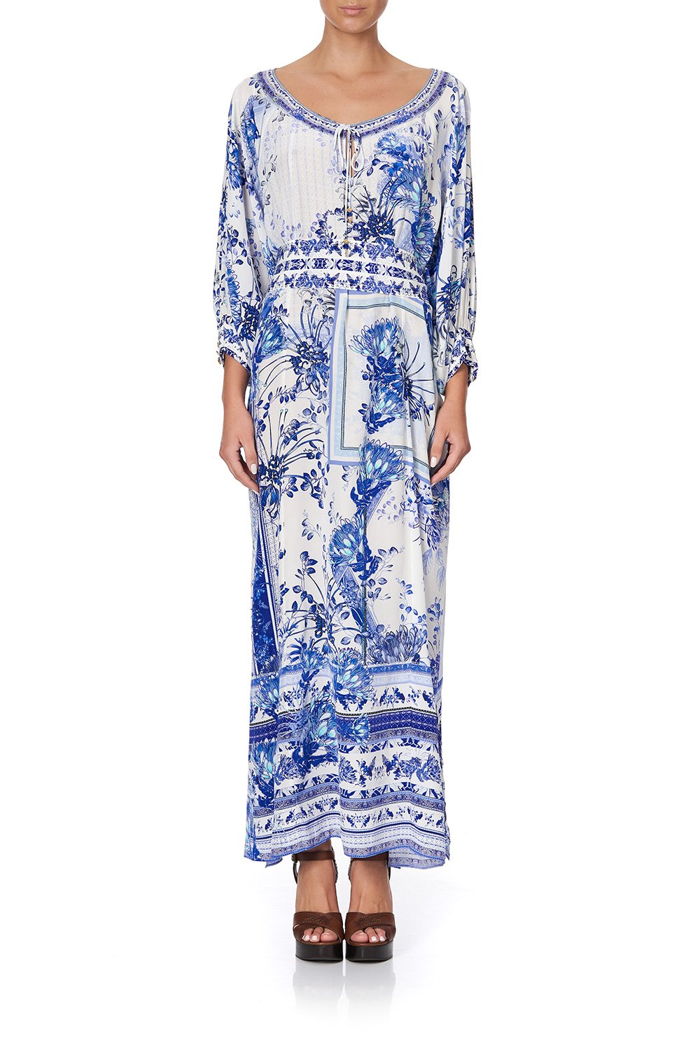 RAGLAN SLEEVE DRESS WITH CUFFS CARDS FROM THE COAST