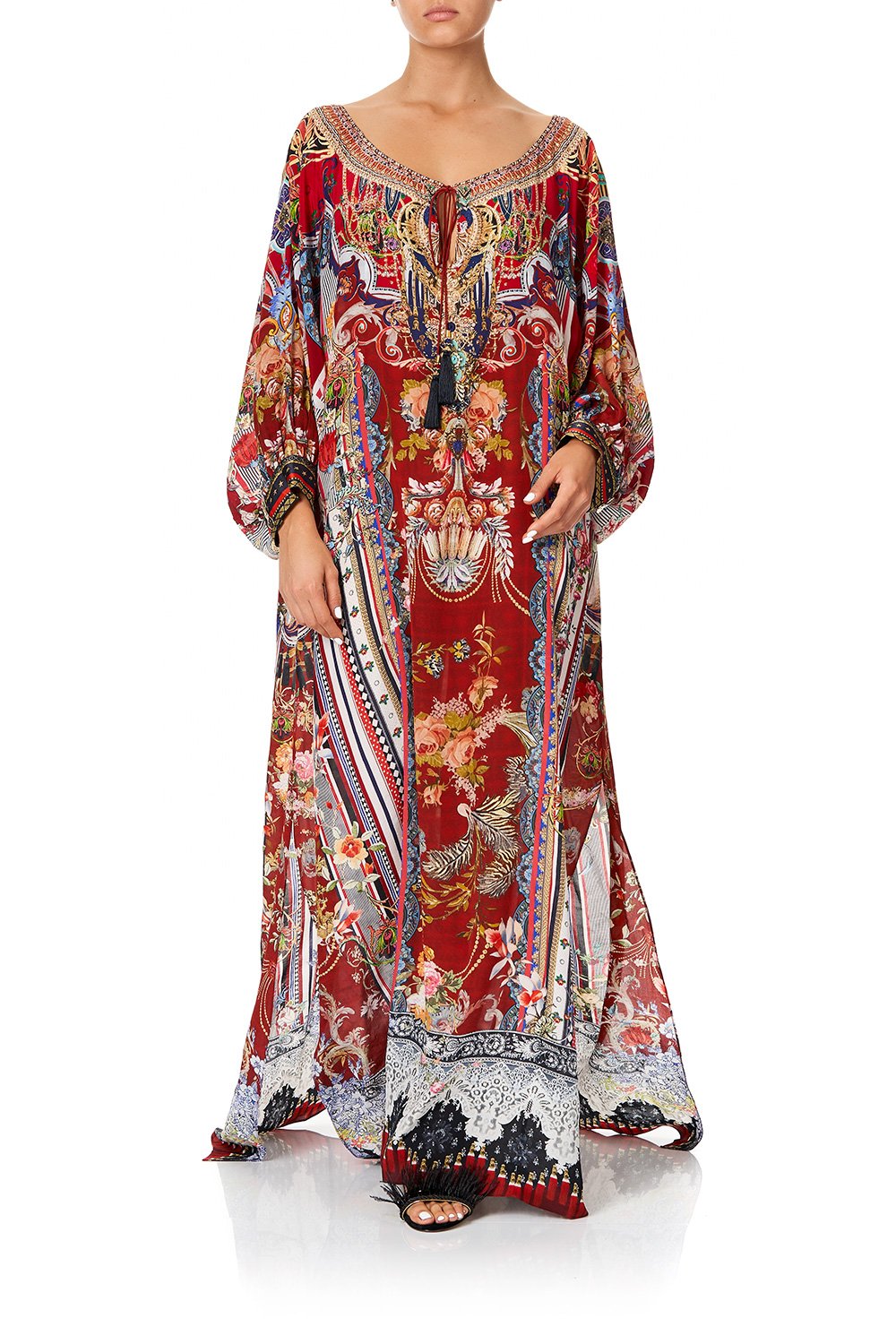 CAMILLA RAGLAN SLEEVE DRESS WITH CUFFS COSTUME PARTY