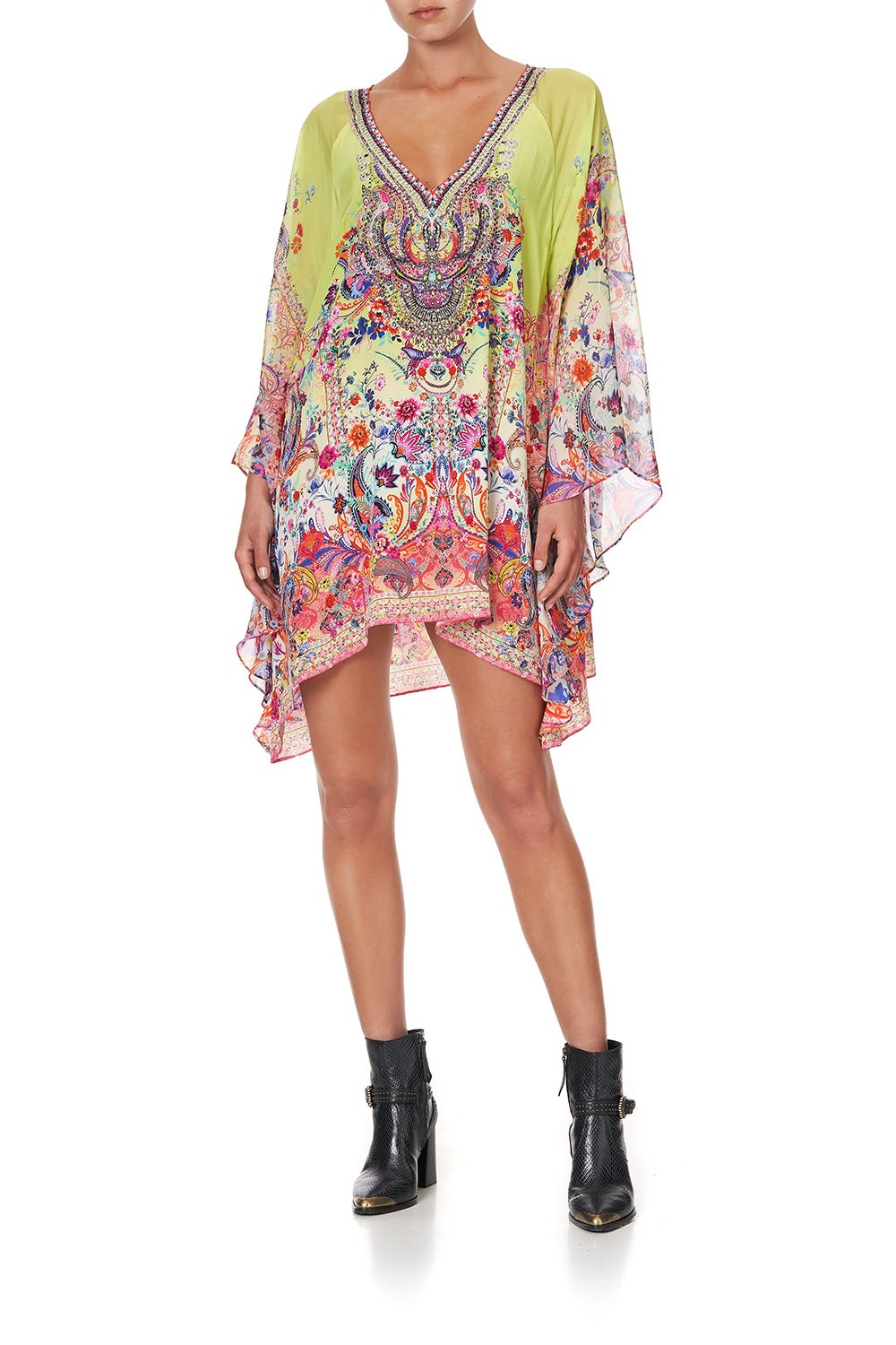 RAGLAN SLEEVE FLARED KAFTAN PEACE MOVEMENT