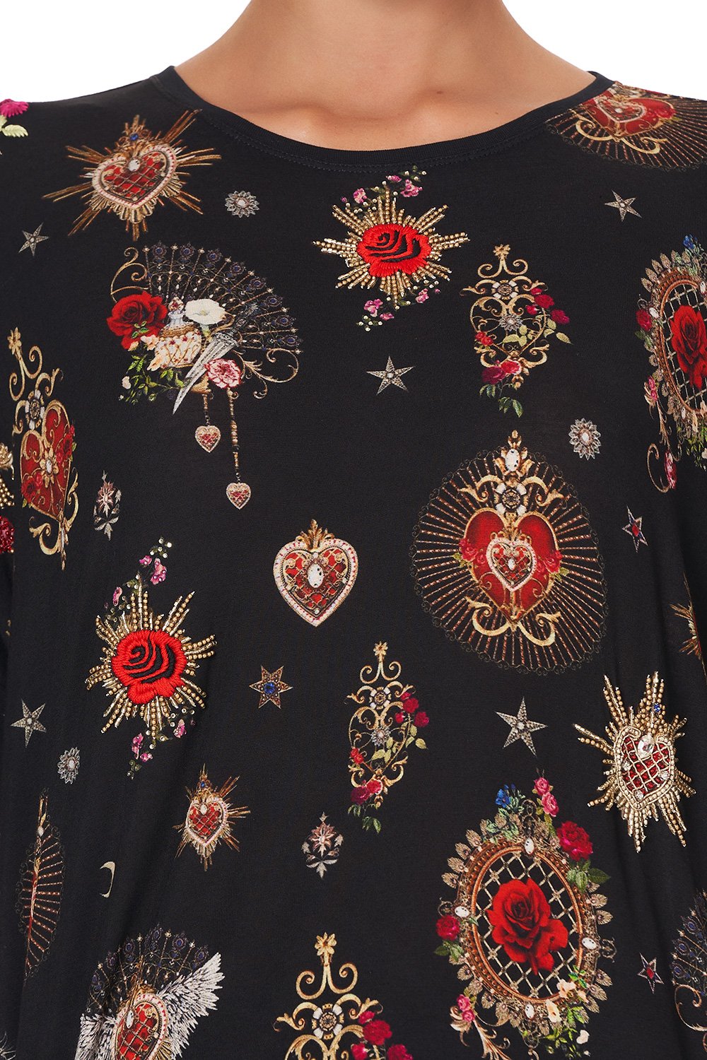 RELAXED FIT DROP SHOULDER TEE MONTAGUES CAPULET