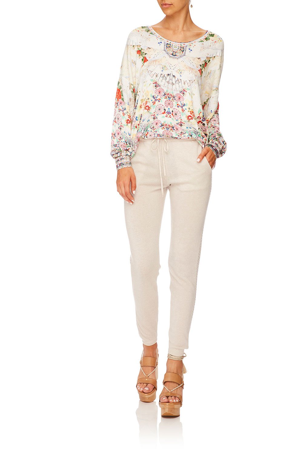 CAMILLA RELAXED KNIT PANTS TIME AFTER TIME