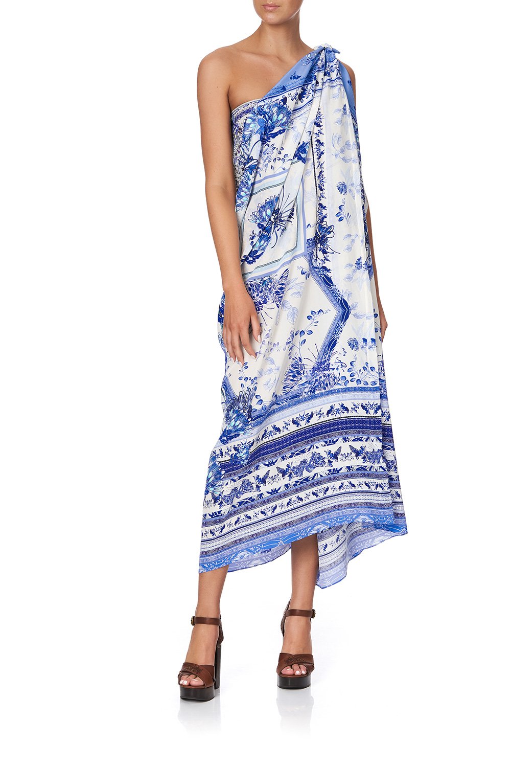 ROUND NECK KAFTAN CARDS FROM THE COAST