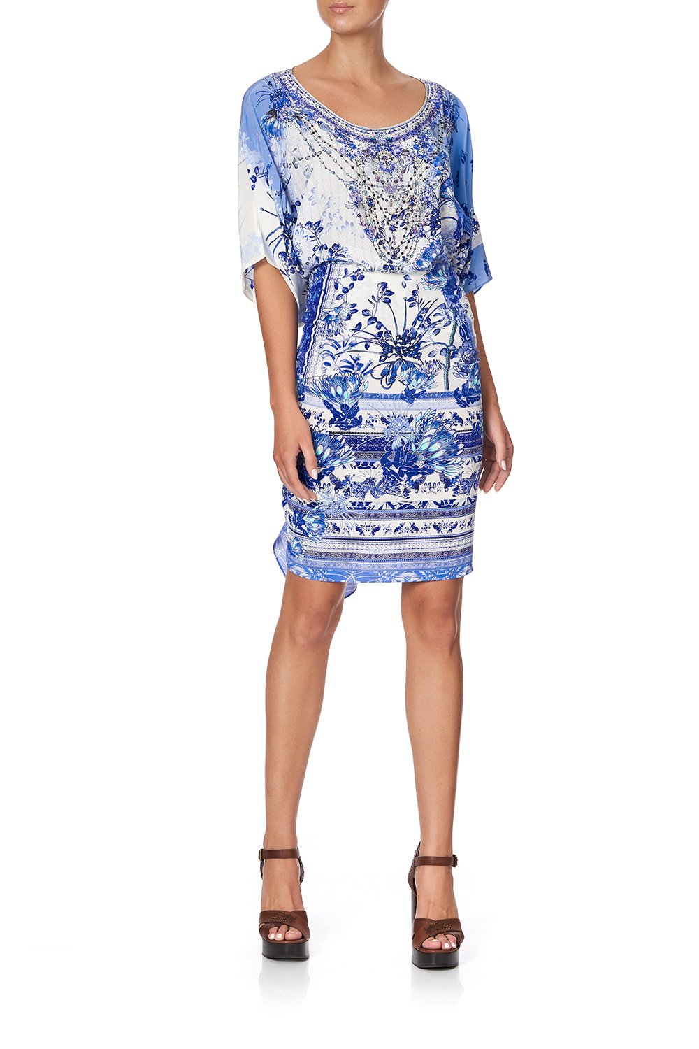 ROUND NECK KAFTAN CARDS FROM THE COAST