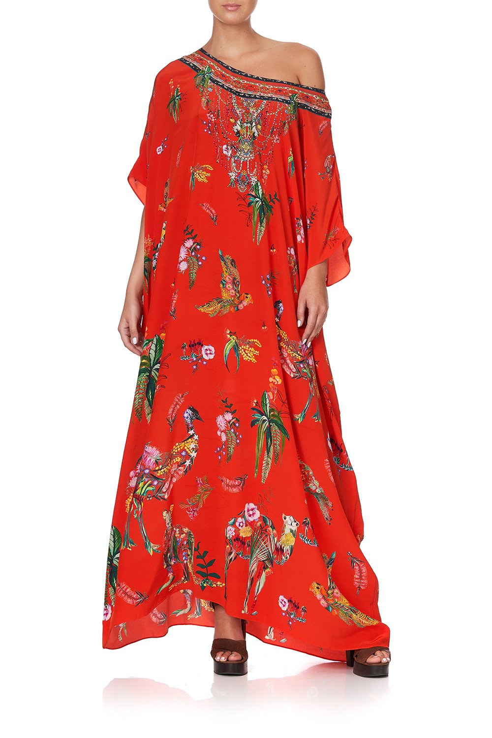 ROUND NECK KAFTAN CINEMA PARADISO