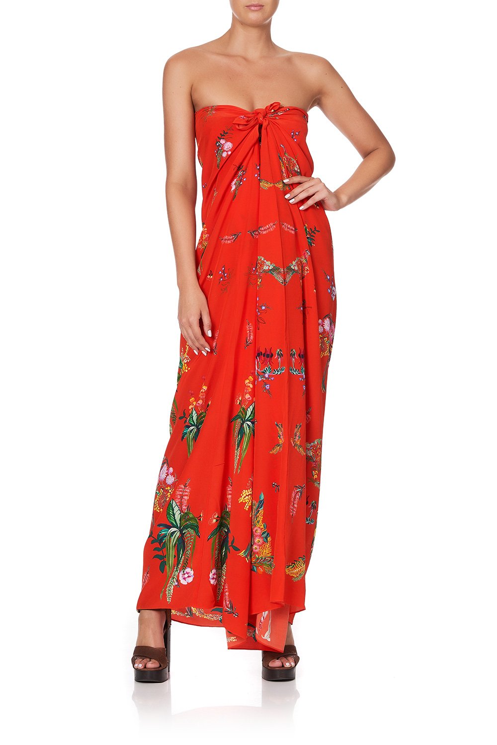 ROUND NECK KAFTAN CINEMA PARADISO