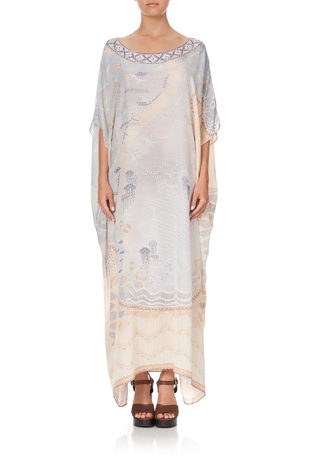 ROUND NECK KAFTAN DAWNING HOME LIGHT