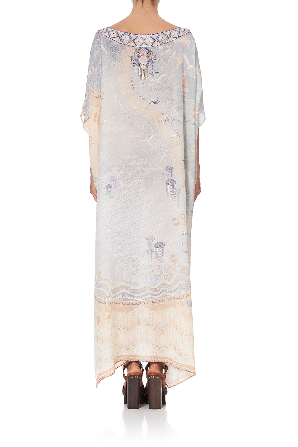 ROUND NECK KAFTAN DAWNING HOME LIGHT