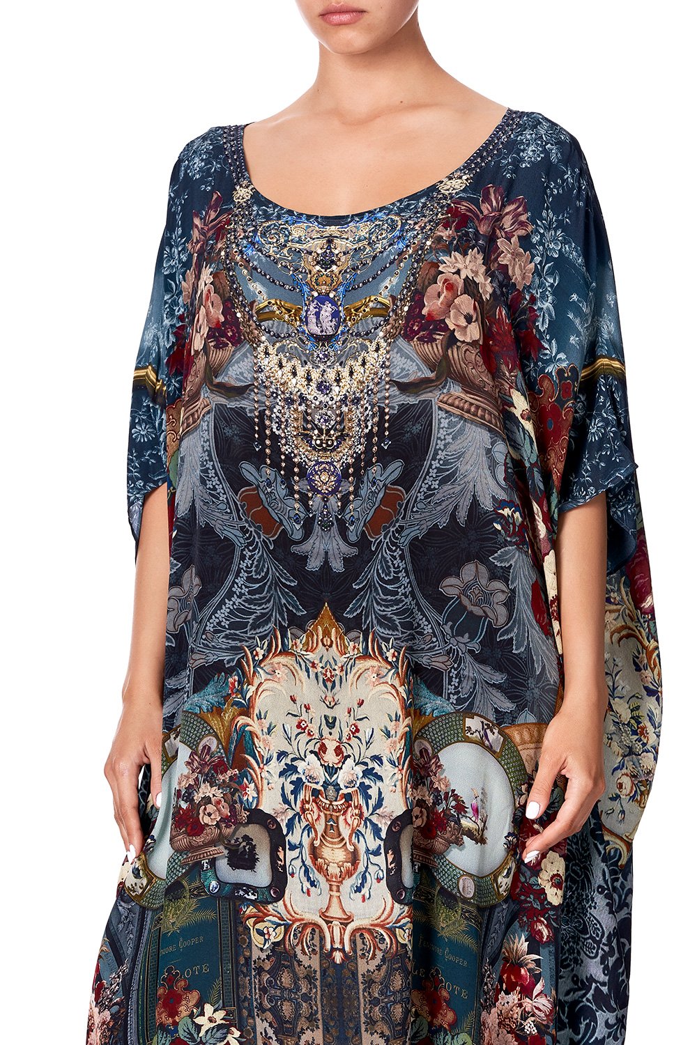 ROUND NECK KAFTAN HOTEL BOHEME