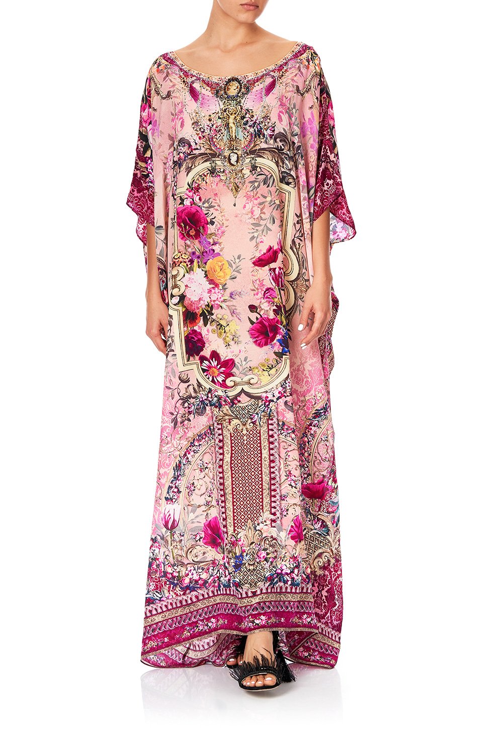 CAMILLA ROUND NECK KAFTAN LA BELLE