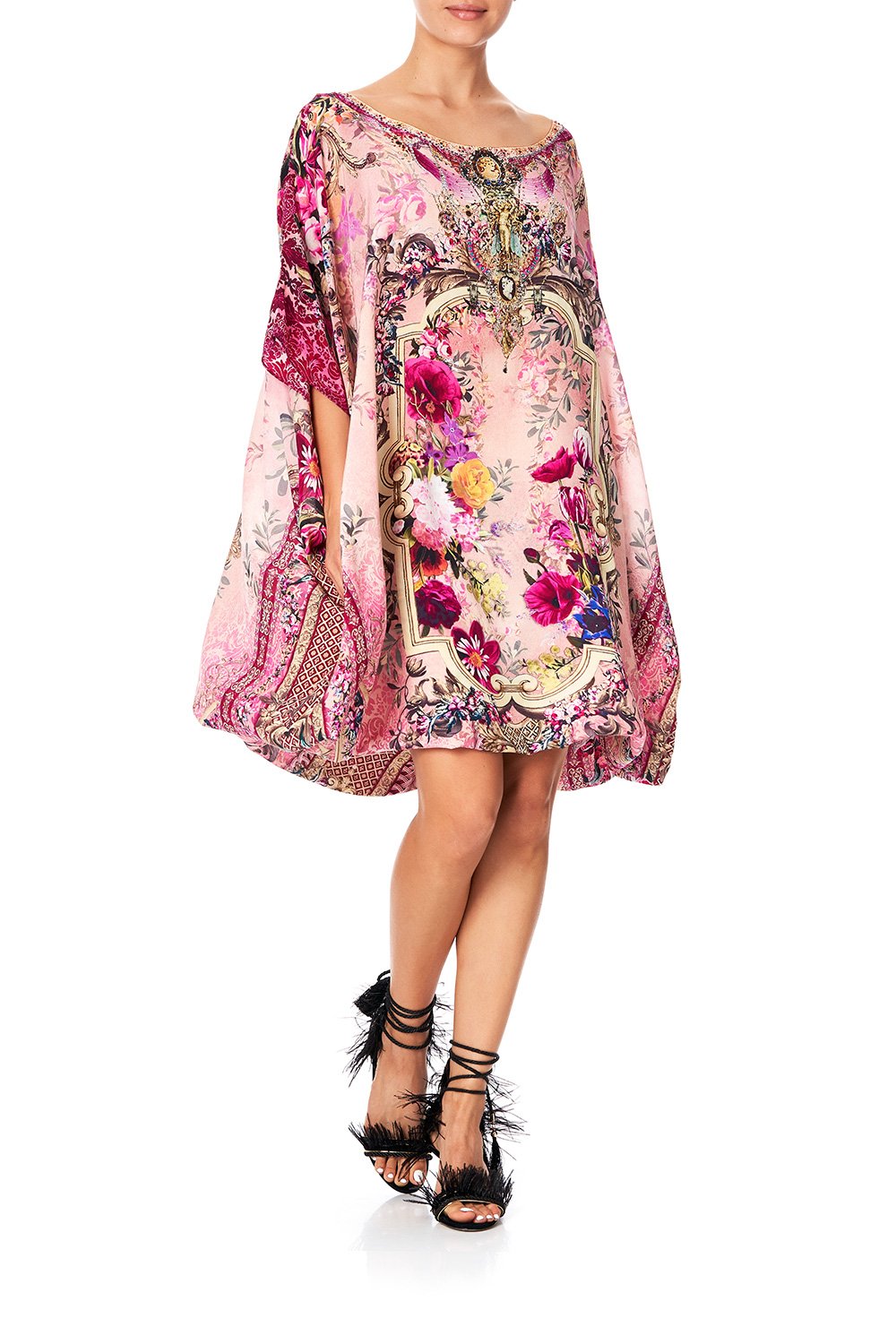 CAMILLA ROUND NECK KAFTAN LA BELLE
