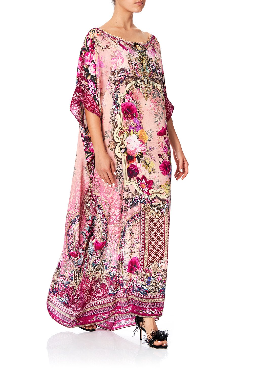 CAMILLA ROUND NECK KAFTAN LA BELLE