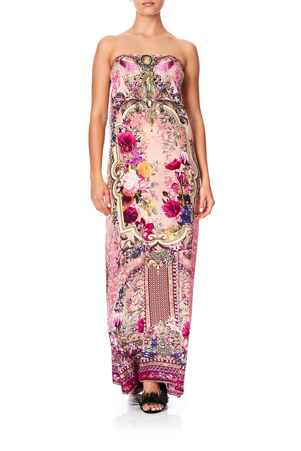 CAMILLA ROUND NECK KAFTAN LA BELLE