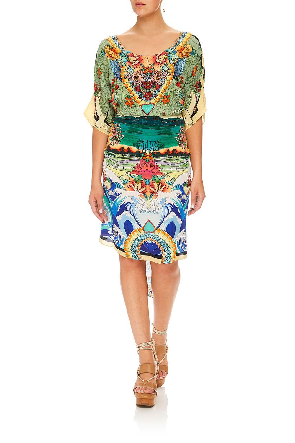 ROUND NECK KAFTAN LITTLE MISS MISFIT