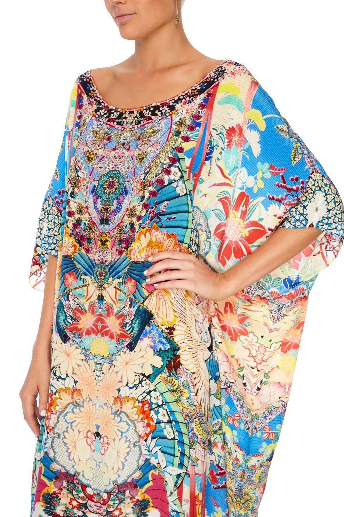 ROUND NECK KAFTAN MISO IN LOVE