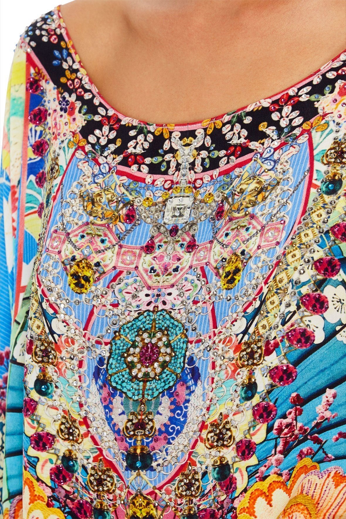 ROUND NECK KAFTAN MISO IN LOVE