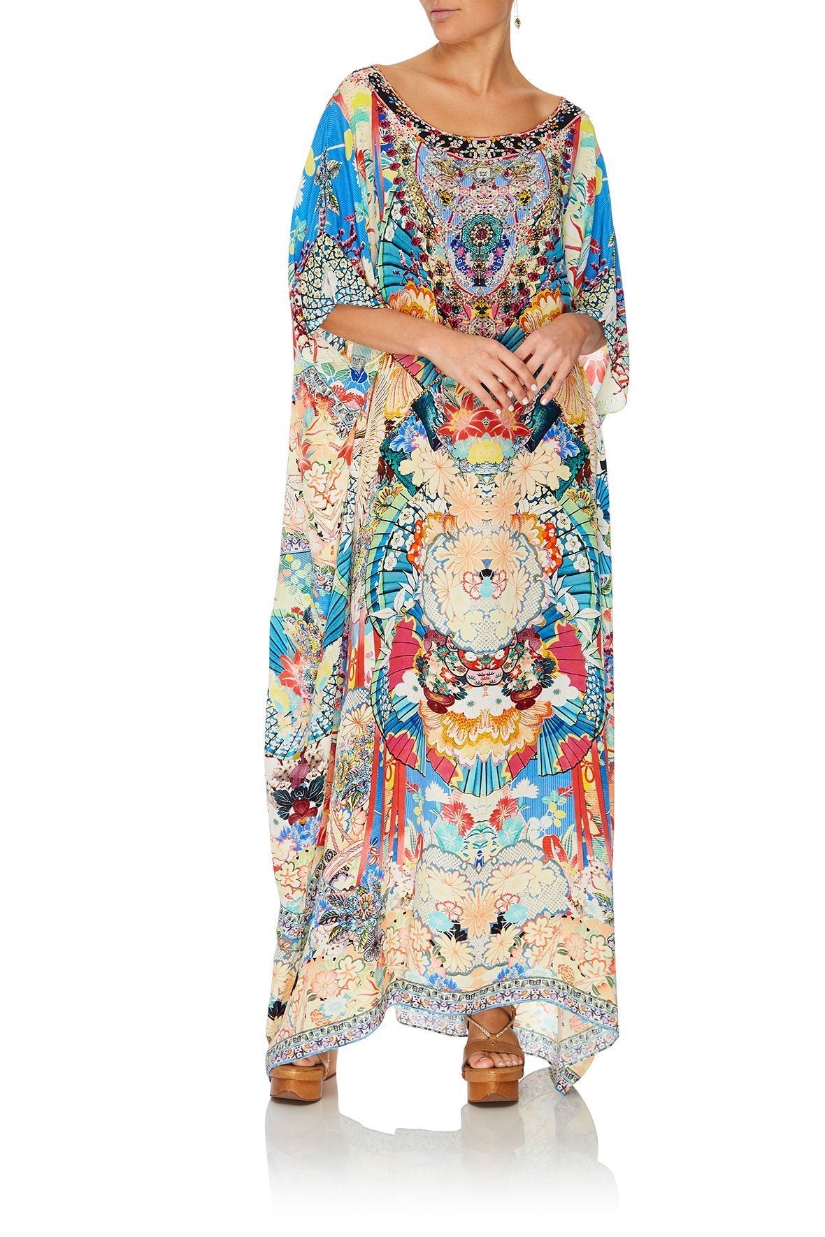 ROUND NECK KAFTAN MISO IN LOVE