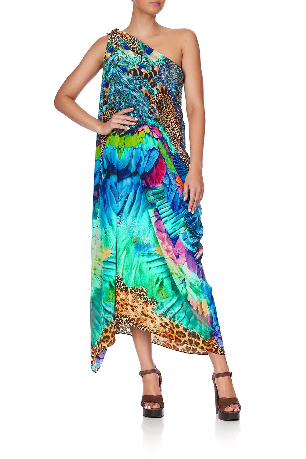 ROUND NECK KAFTAN MOTHER XANADU