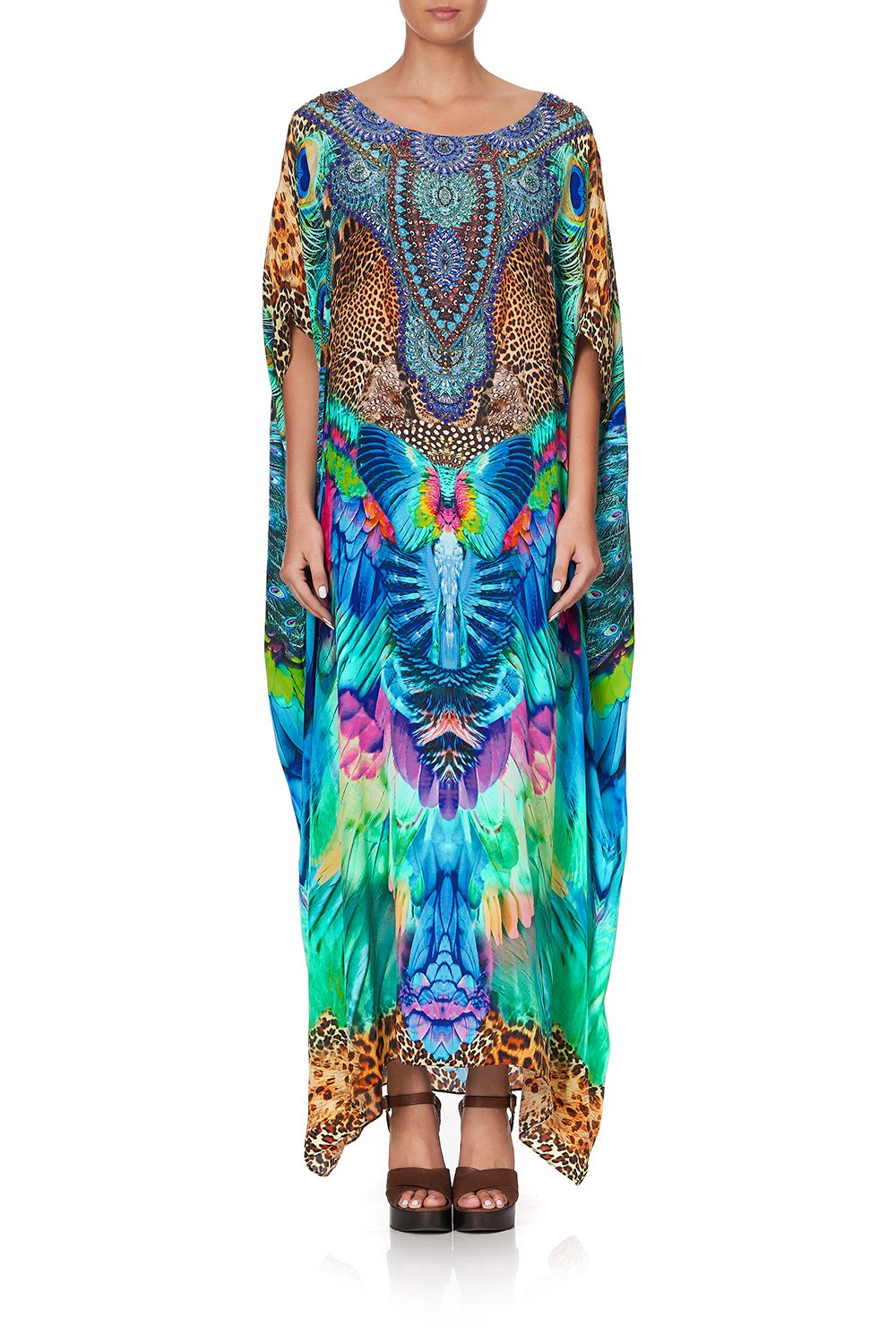 ROUND NECK KAFTAN MOTHER XANADU