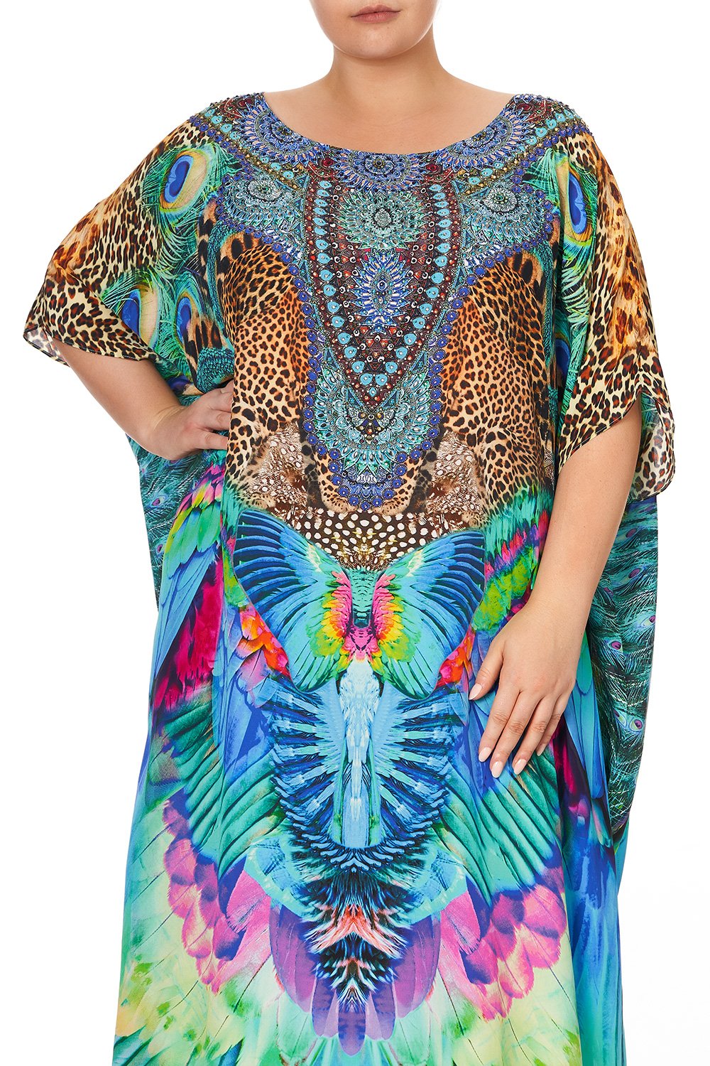 ROUND NECK KAFTAN MOTHER XANADU