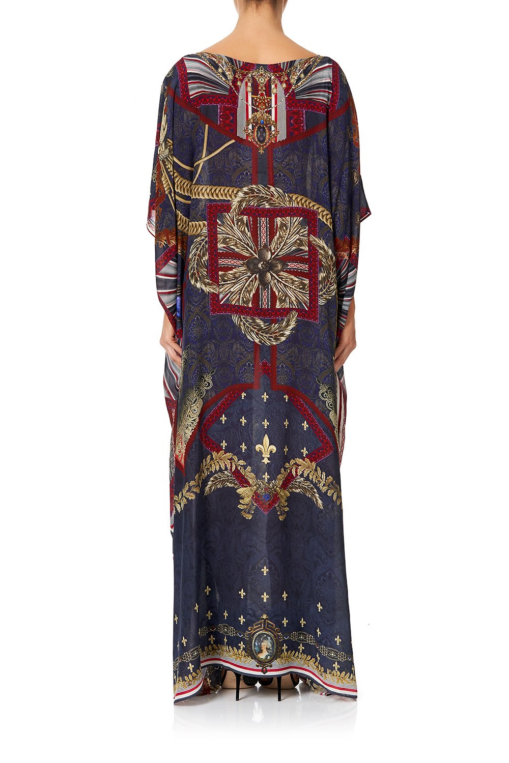 CAMILLA ROUND NECK KAFTAN THIS CHARMING WOMAN