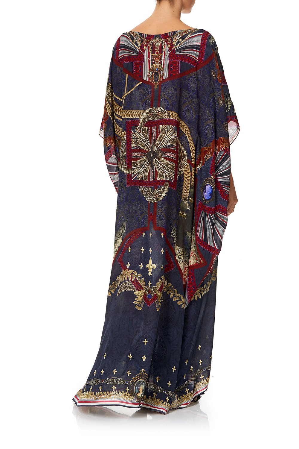 CAMILLA ROUND NECK KAFTAN THIS CHARMING WOMAN