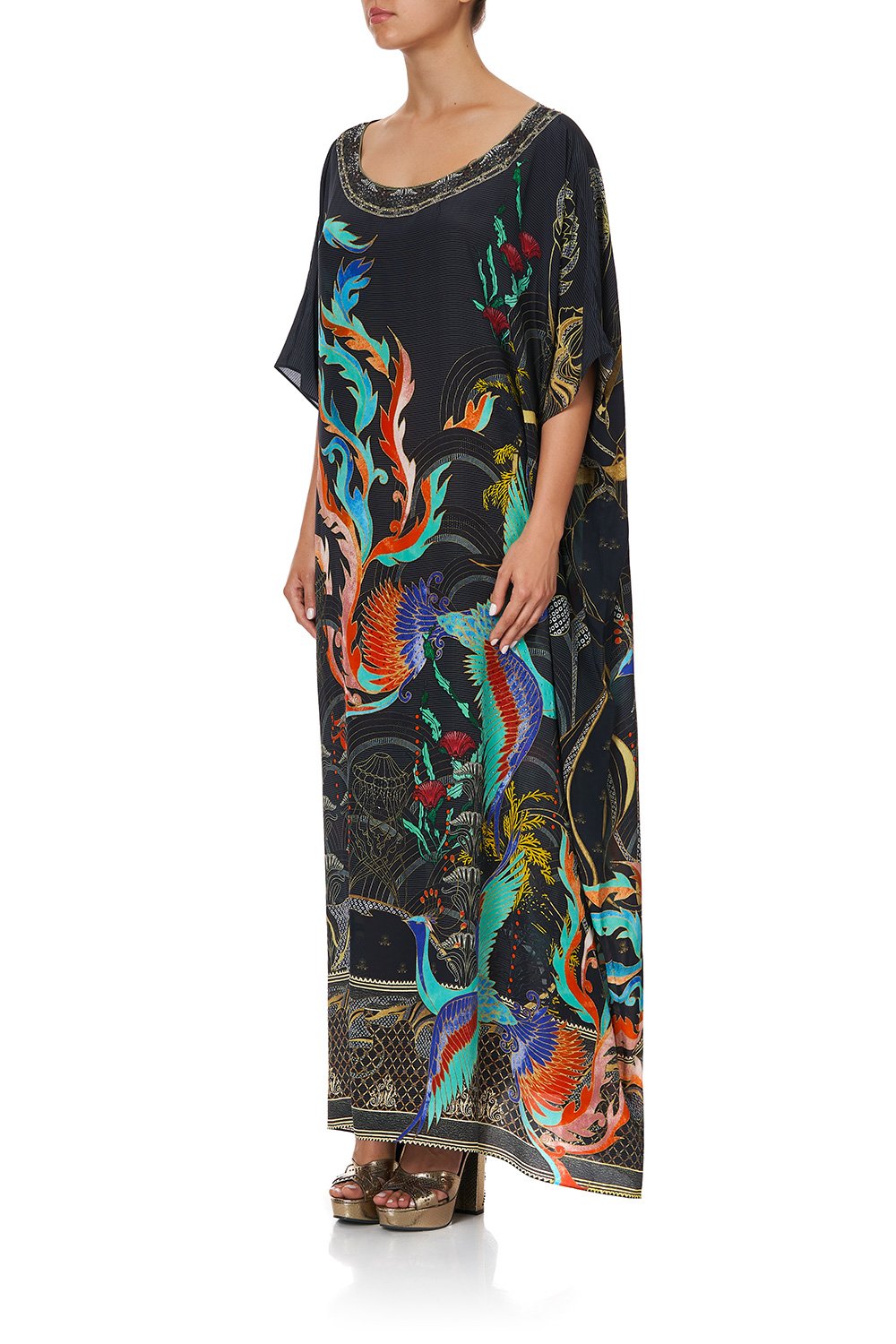 ROUND NECK KAFTAN WISE WINGS