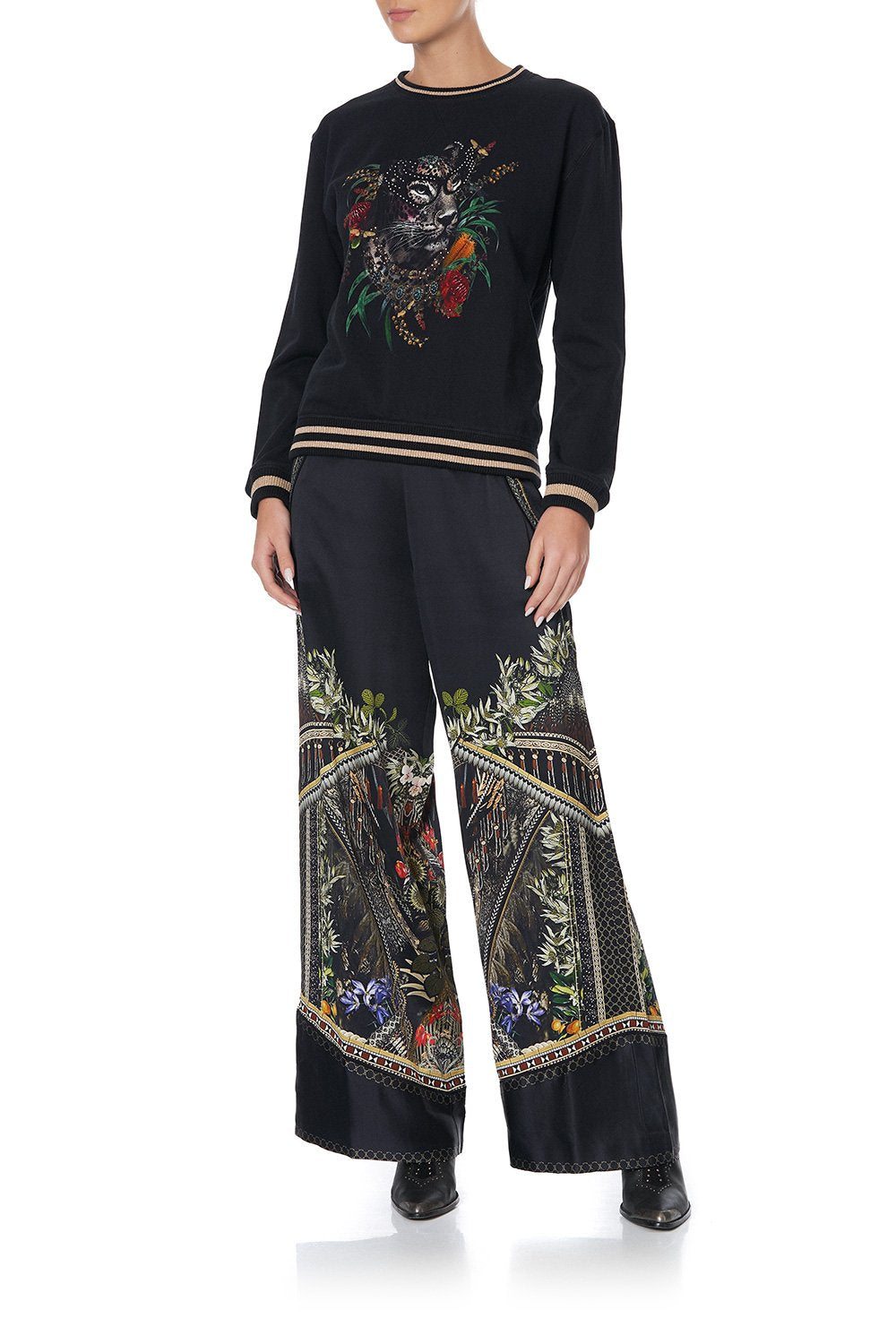 ROUND NECK SWEATER BOTANICAL CHRONICLES