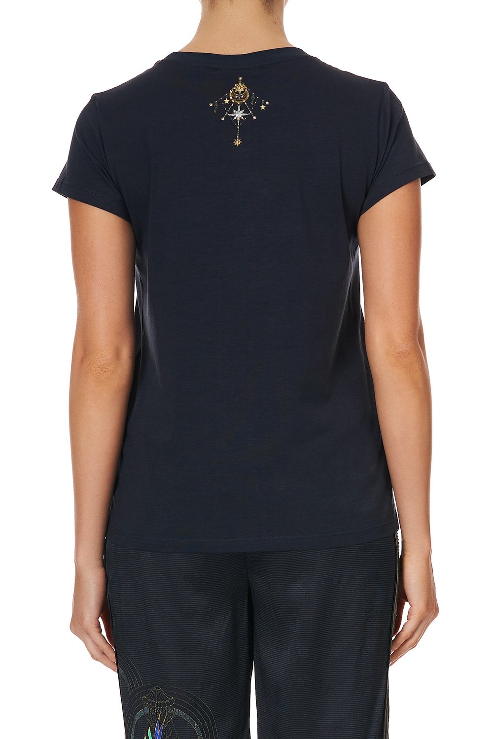 SLIM FIT ROUND NECK T-SHIRT WISE WINGS