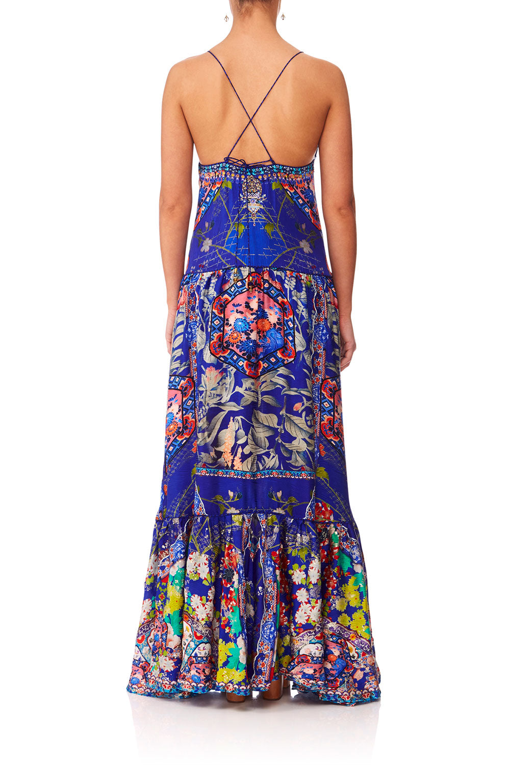 CAMILLA SATURN SISTER U-RING MAXI DRESS