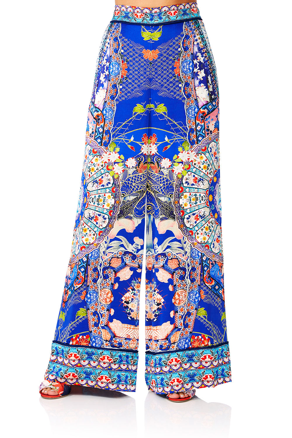 CAMILLA SATURN SISTER WIDE LEG PANT WCUFFS