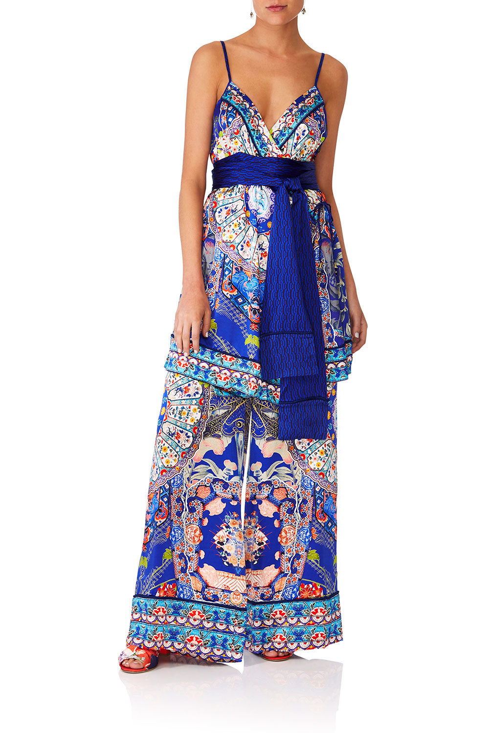 CAMILLA SATURN SISTER WRAP TUNIC TOP