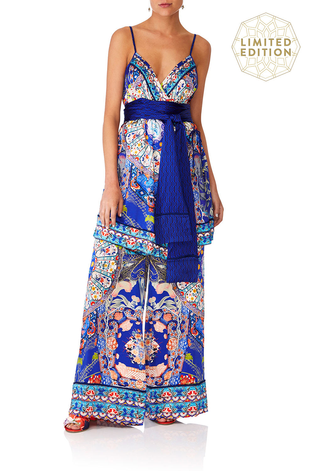 CAMILLA SATURN SISTER WIDE LEG PANT WCUFFS