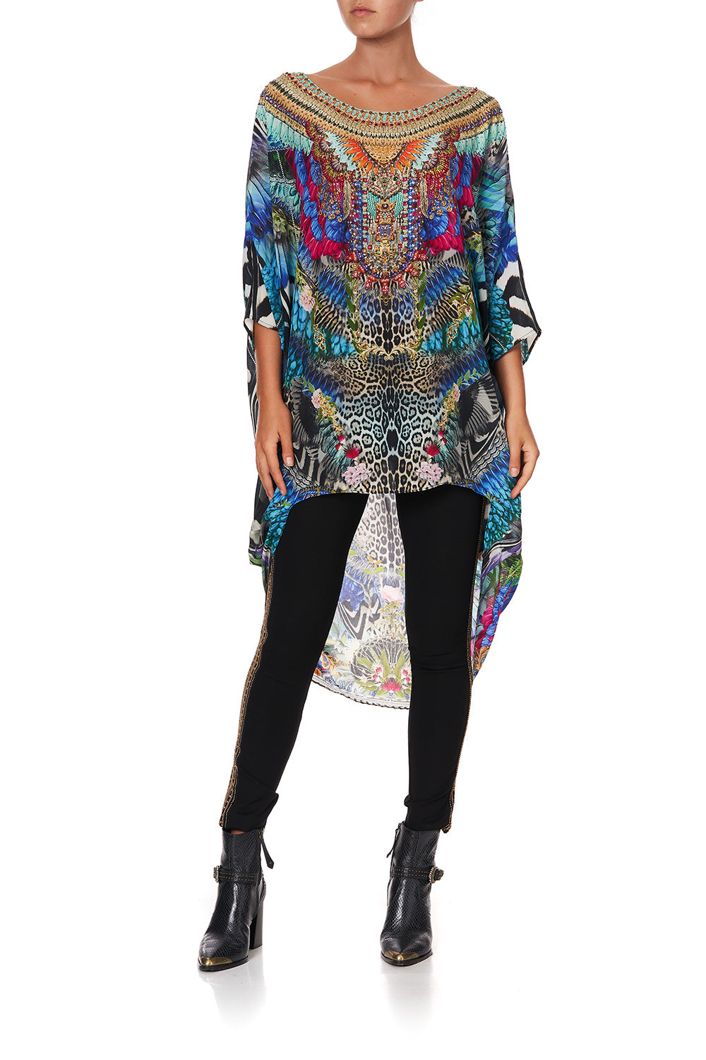 SCOOP BACK HEM DRESS CAFE NAIROBI