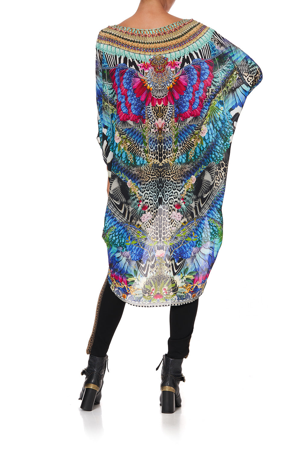 SCOOP BACK HEM DRESS CAFE NAIROBI